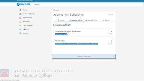San Antonio College - Scheduling "Tutoring Appointments" Tutorial & Navigate Walkthrough! #SACStrong
