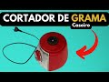 Como Fazer um Cortador de grama caseiro com motor de liquidificador