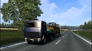 6/Euro Truck Simulator 2 Лодзь в  Катовице Дорожный каток 30 379 кг