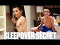 THE SECRET SLEEPOVER ROUTINE | HIDDEN CLOSET CODE BETWEEN TWO BROTHERS&#39; ROOMS