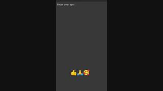 Print If-else statement by user input🥰👍🙏 # c program #shorts