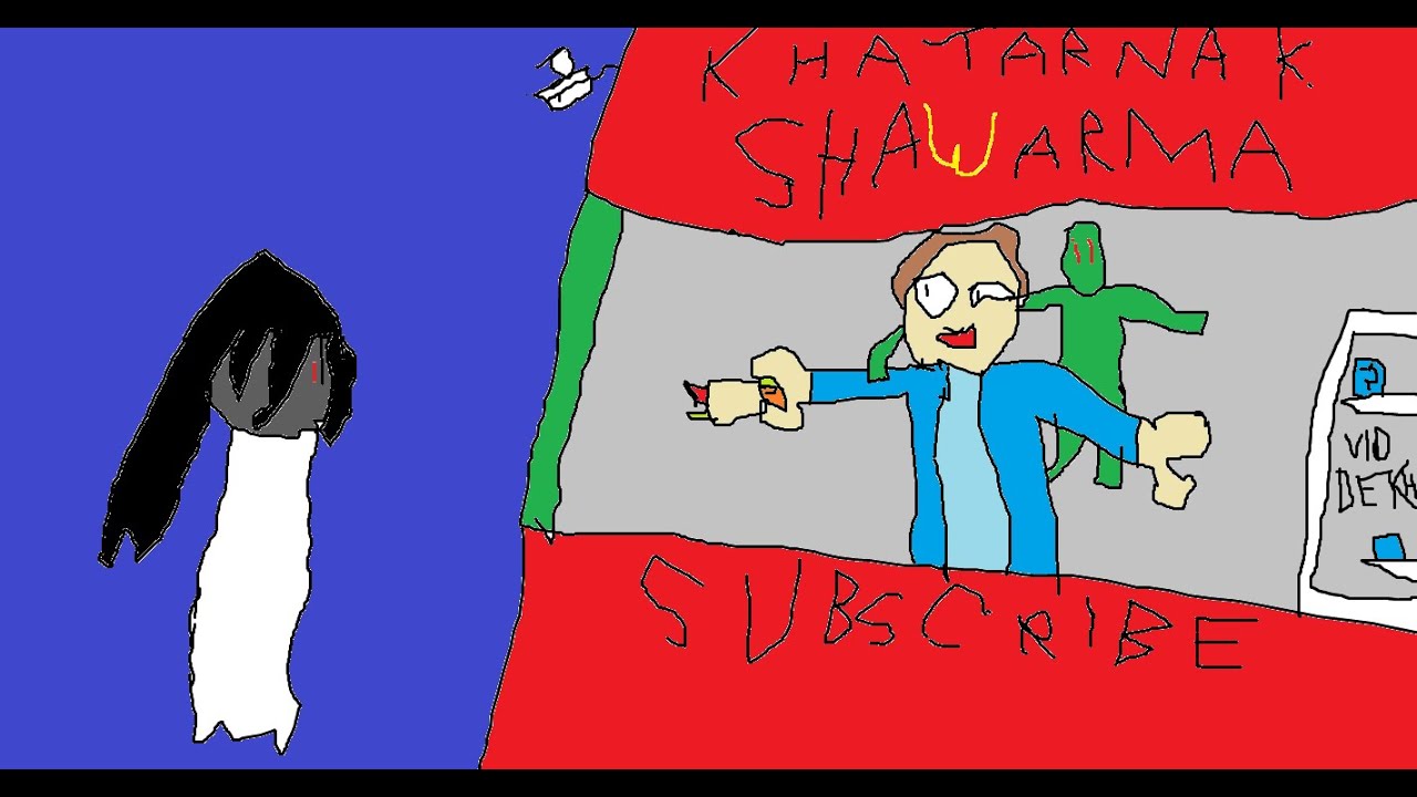 Selling Shawarma in Scary Shop|Khatarnak Gaming