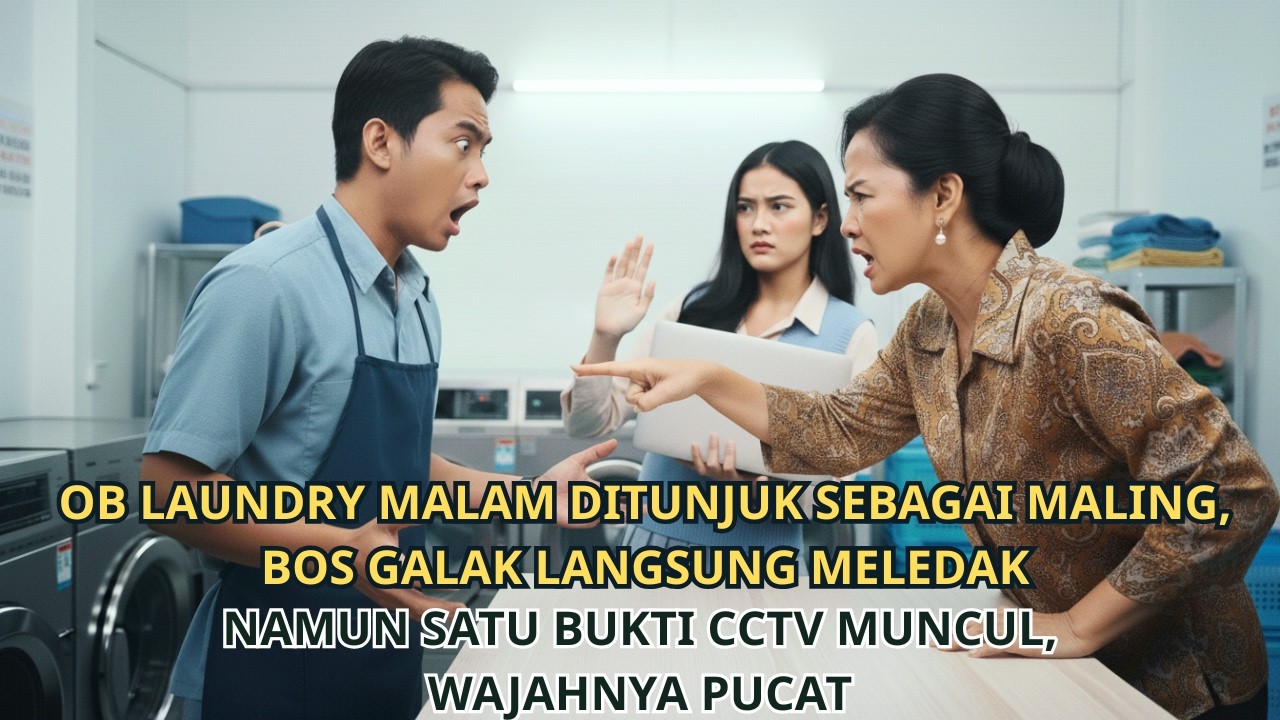 Karyawan Laundry Shift Malam Dituduh Curi Barang Mewah, Mahasiswi Hukum Bongkar CCTV