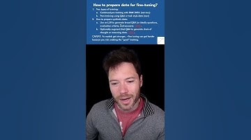 How to Prepare Data for Fine tuning