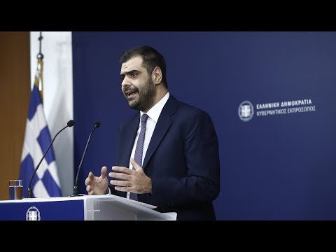 Eνημέρωση πολιτικών συντακτών από τον Κυβερνητικό Εκπρόσωπο Παύλο Μαρινάκη