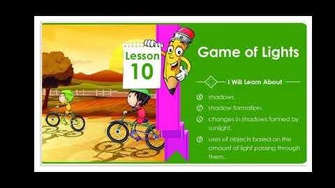 Evs Class 2 Lesson no 10 Games of light part 3