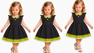 Baby frock design cutting and stitching #fashion #viral #babyclothes #viral #diy / tips and tricks 