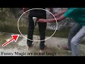 Funny magic with Can&#39;t say anything.funny video