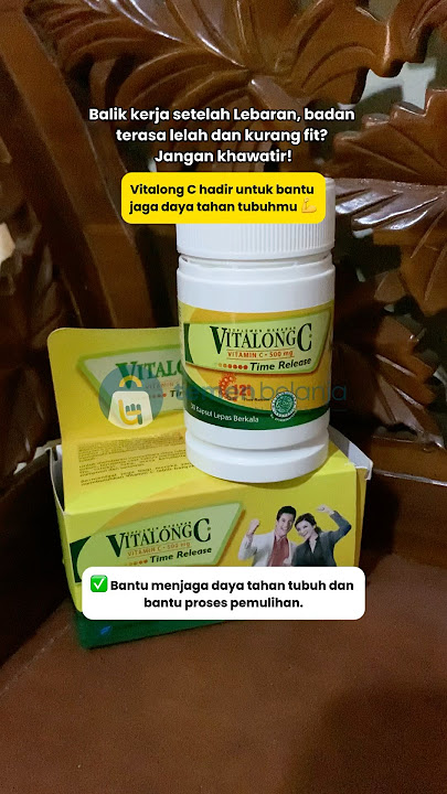 Di rumah udah sedia Vitalong C belum nih? #racuntemen #vitalongc #vitaminc #vitc #vitamin #suplemen