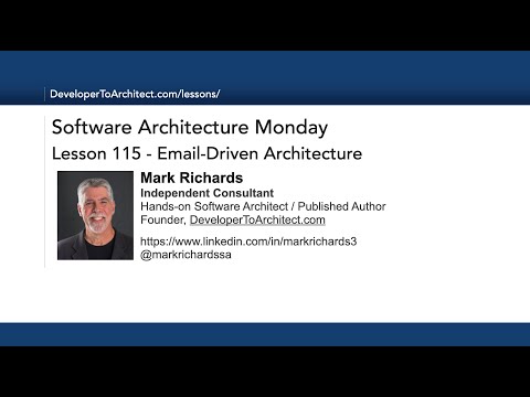 Lesson 115 - Email-Driven Architecture