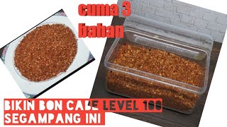 Resep Bon Cabe Home Made 3 Bahan
