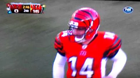 Jerome simpson flips over defender for a td and lands it