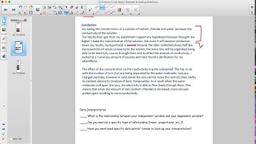 Criterion C Lab Report Exemplar