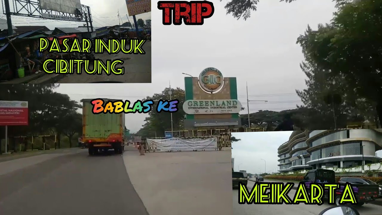 Jalan Dari Pasar Induk Cibitung Ke Meikarta dan Kawasan GIIC