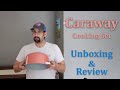 Honest Review - Caraway Cookware Unboxing and Review. Ceramic Cookware. Non Toxic Cookware