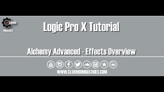 Alchemy Effects Overview (Logic Pro Tutorial)