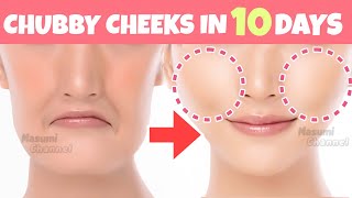 BEST CHUBBY CHEEKS EXERCISE! Get Fuller Cheeks Naturally, Lift Sagging Cheeks, Jowls To Look Younger