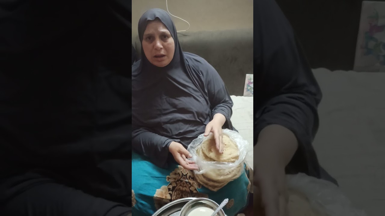 سحورناوأنهارده أنا وماما اللهم تقبل منا يارب