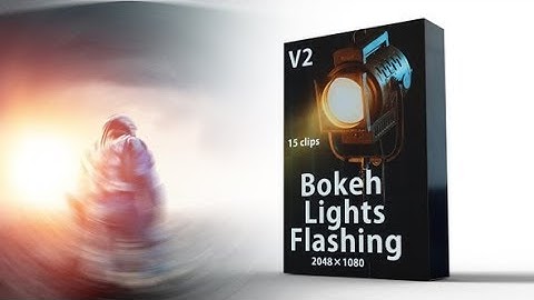 Bokeh Lights Flashing V2 | Motion Graphics - Videohive template