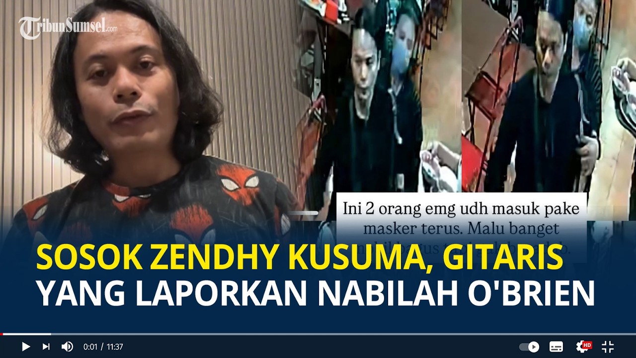 Sosok Zendhy Kusuma, Gitaris yang Laporkan Nabilah O'Brien hingga Tersangka Usai Viralkan Pencurian