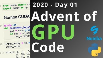 Advent of GPU Code 2020 - Day 01