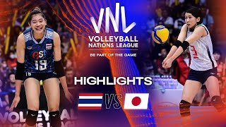 🇹🇭 THA vs. 🇯🇵 JPN - Highlights Week 3 | Women's VNL 2023