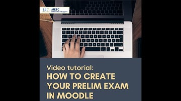 Creating an Exam in Moodle