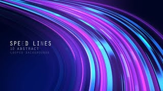 Moving Glowing Speed Lines After Effects Template Videohive 33215075