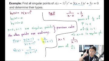 5.4.1 Regular singular points (Mathematics for Engineering 3)