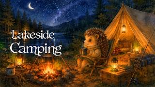 Cozy Lakeside Camping Night 🌙 | Celtic Storybook Music