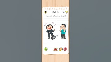 The music is to loud! stop it! brain test all star IQ level 181 solutions