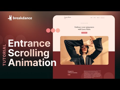 Website Entrance Animation