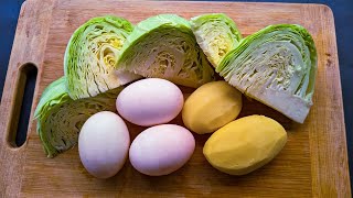 Receta me lakër dhe vezë