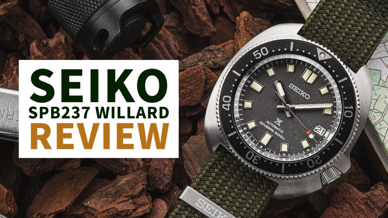 Seiko Prospex SPB237J1 Captain Willard Review - 12&60