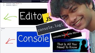 console.log() javascript (Everything you need to know) 🔥🔥2022 Latest Tutorial Video_02🔥🔥
