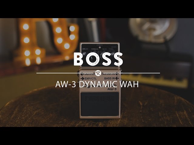 Педаль эффектов BOSS AW-3 Dynamic Wah
