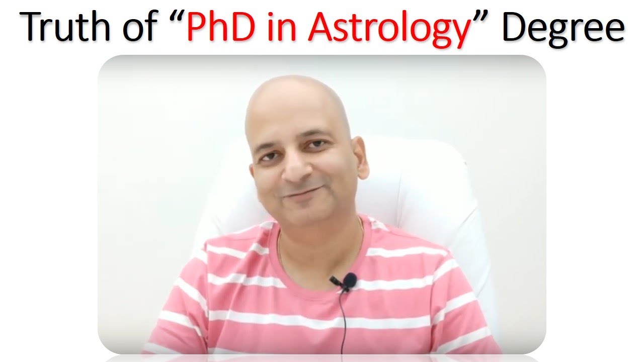 phd in astrology distance education