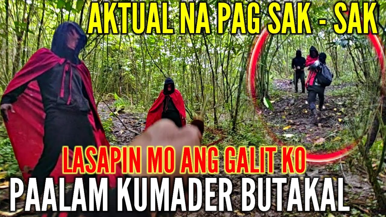 AKTUAL NA PAG SAK - SAK KO NG PUNYAL KAY KUMANDER BUTAKAL 
