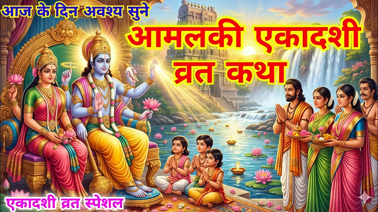 आमलकी एकादशी व्रत कथा || amalki ekadashi vrat ktha एकादशी व्रत स्पेशल  #vrat #व्रत #एकादशी #ekadshi 