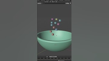 Rigid Body Simulation in Blender: Cubes in a Dish 🍽️ (Quick Trick)