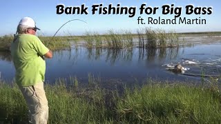 How to Catch Bigger Fish when Bank Fishing - Roland Martin