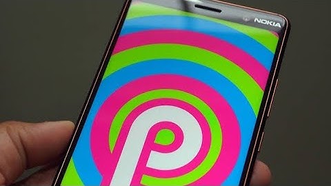 Nokia 6 2017 Android Pie Update