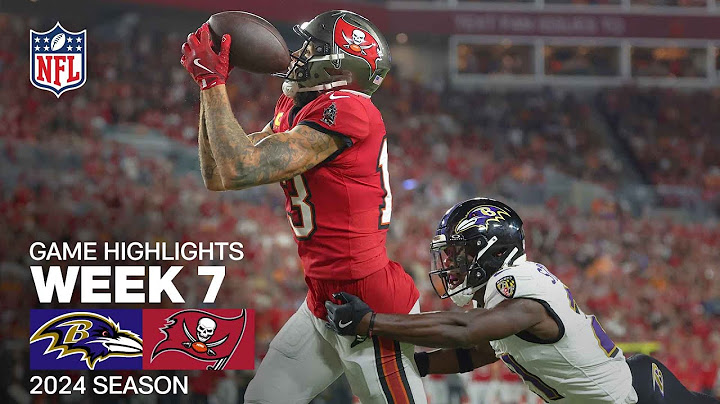 Baltimore Ravens vs. Tampa Bay Buccaneers Game Highlights | NFL 2024 Season Week 7