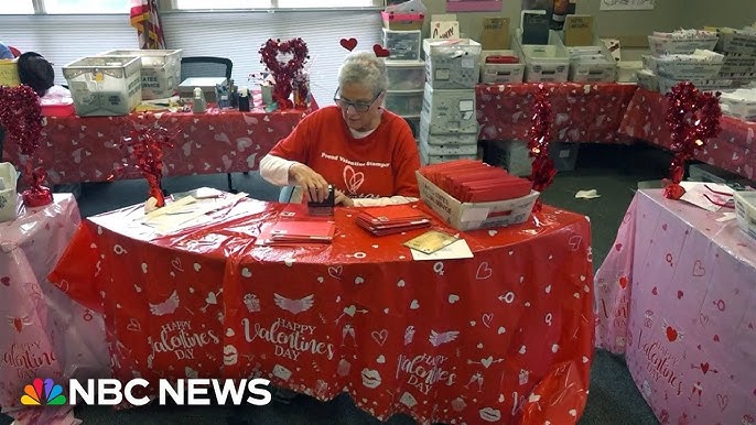 People Around The World Send Valentine S Day Mail To Sweetheart City