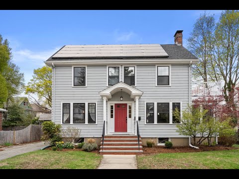 16 Preble Gardens Rd, Belmont, MA home video tour