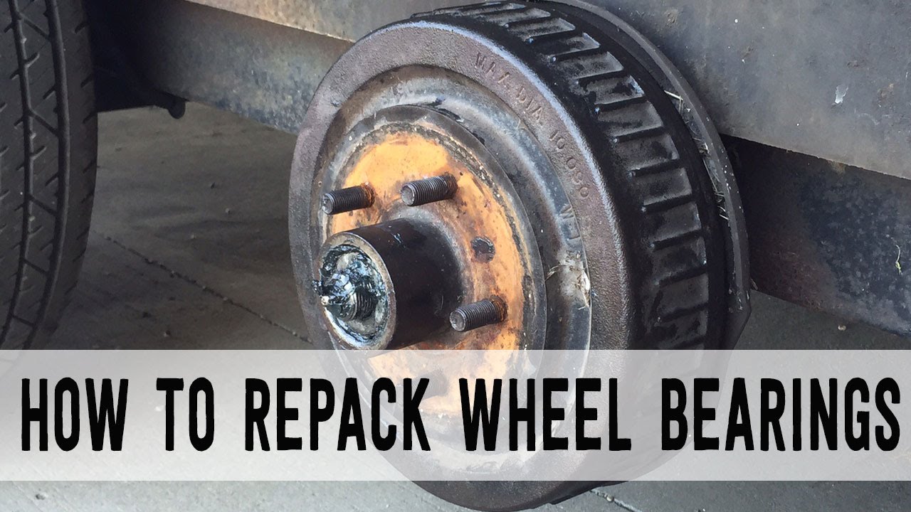 How often to repack trailer bearings
