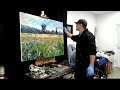 The Magic of Impressionism / Oil Painting Landscape Demo Time Lapse / Kyle Buckland / ART / Flowers