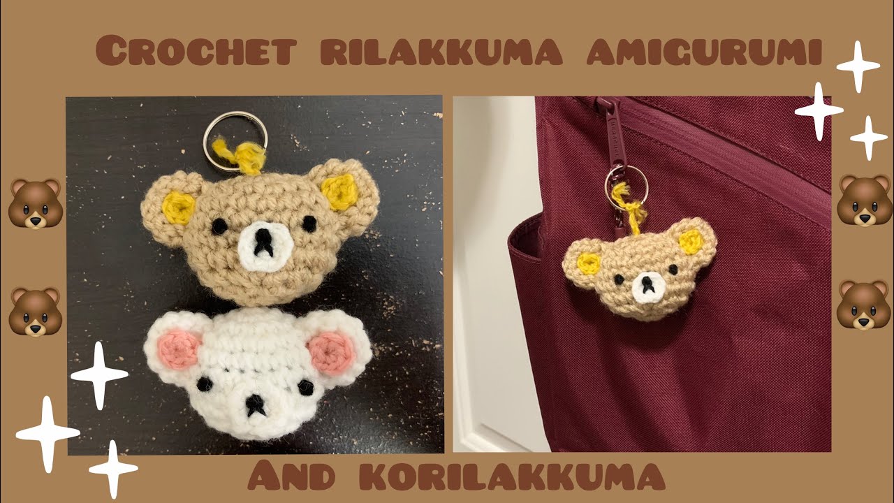 Kit DIY Amigurumi - Rilakkuma Salopette - Kit crochet - Creavea