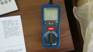 Как измерить петлю Фаза-ноль прибором CEM DT 5301