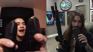 Streamers Reactions to Sneako Vs MoistCritikal(@penguinz0)